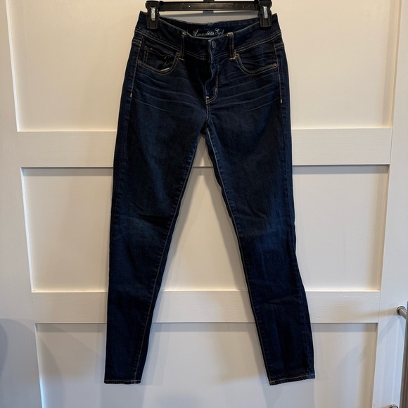 American Eagle Outfitters Denim - American Eagle Outfitters Dark Indigo Jegging Jeans